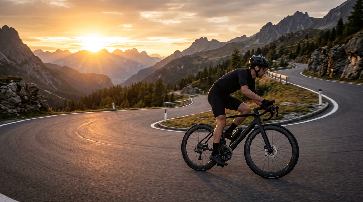 Hochleistungs-Rennrad bei BERGGEIST24